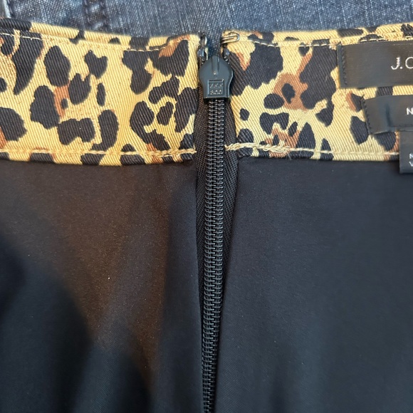 NWT J Crew Animal Print No 2 Pencil Skirt - Picture 6 of 8
